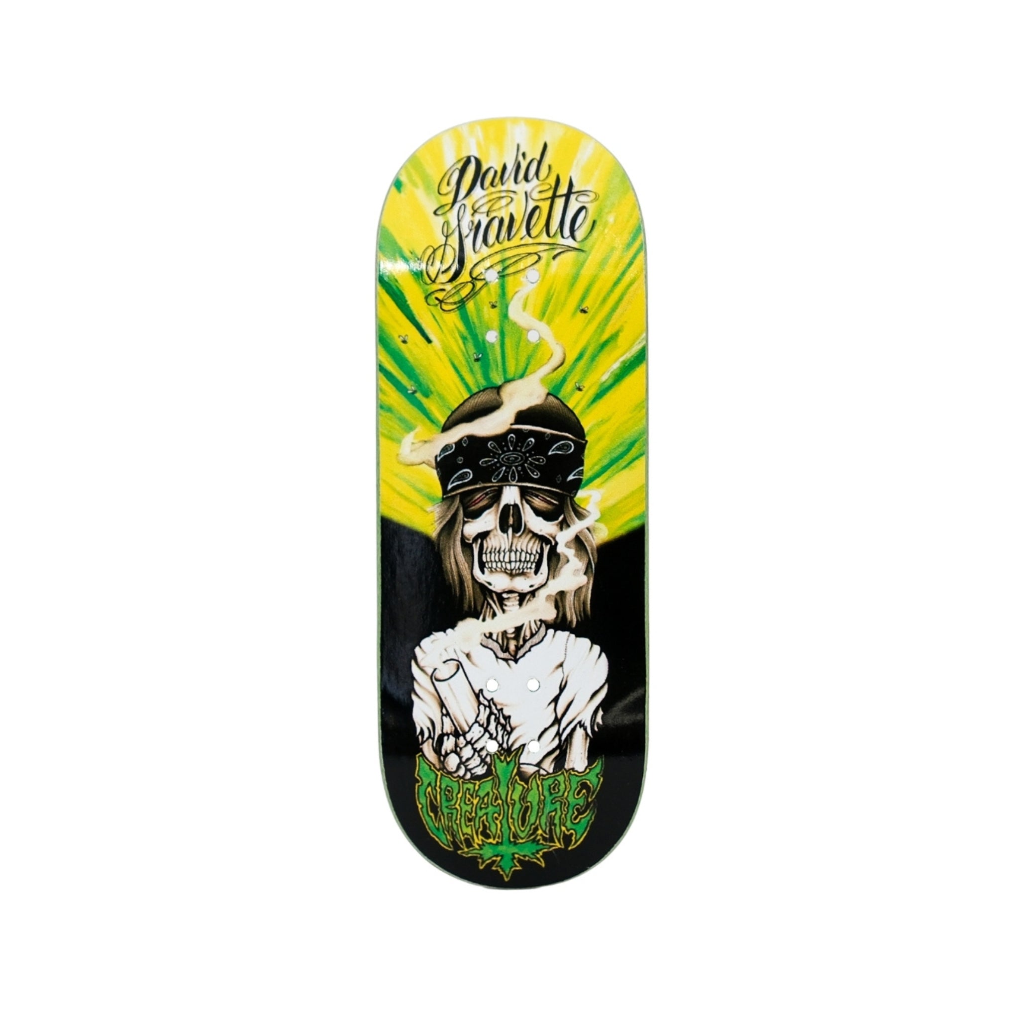 Joycult x Creature Gravette Hippie Skull Deck - 34MM