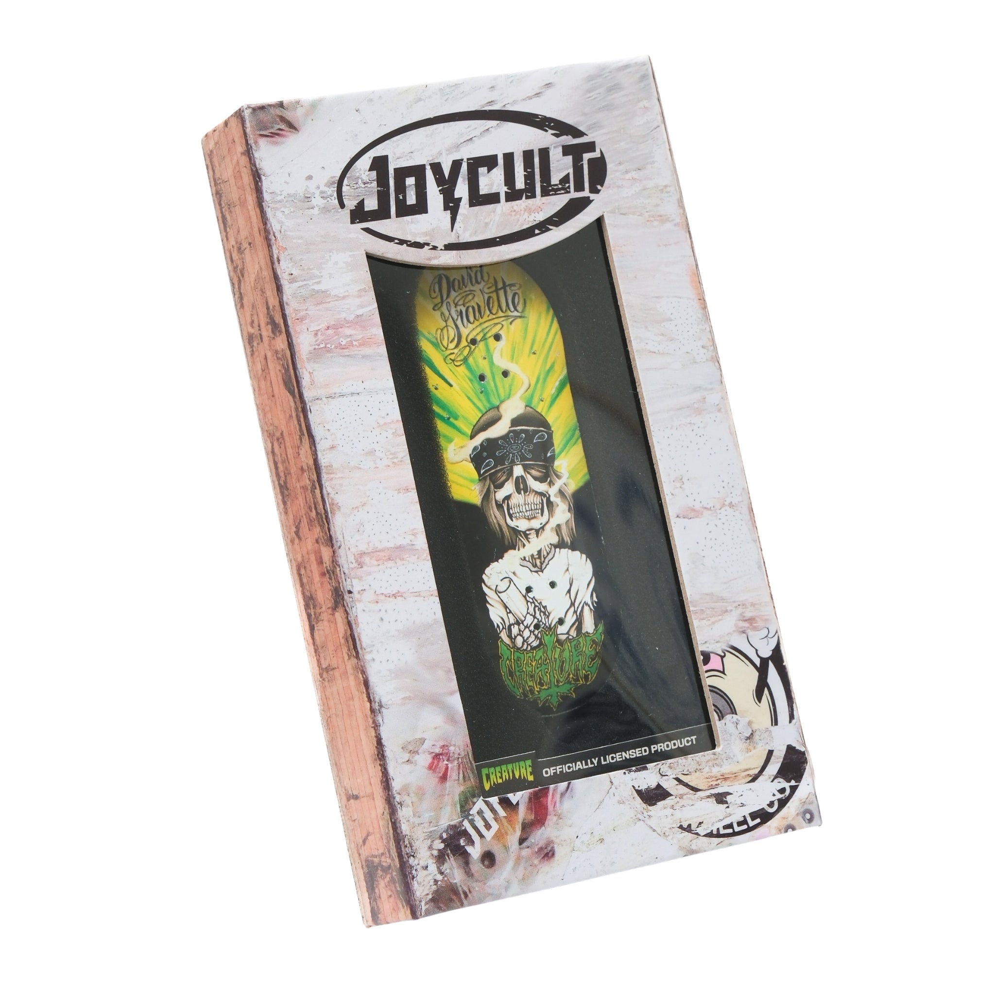 Joycult x Creature Gravette Hippie Skull Deck - 34MM