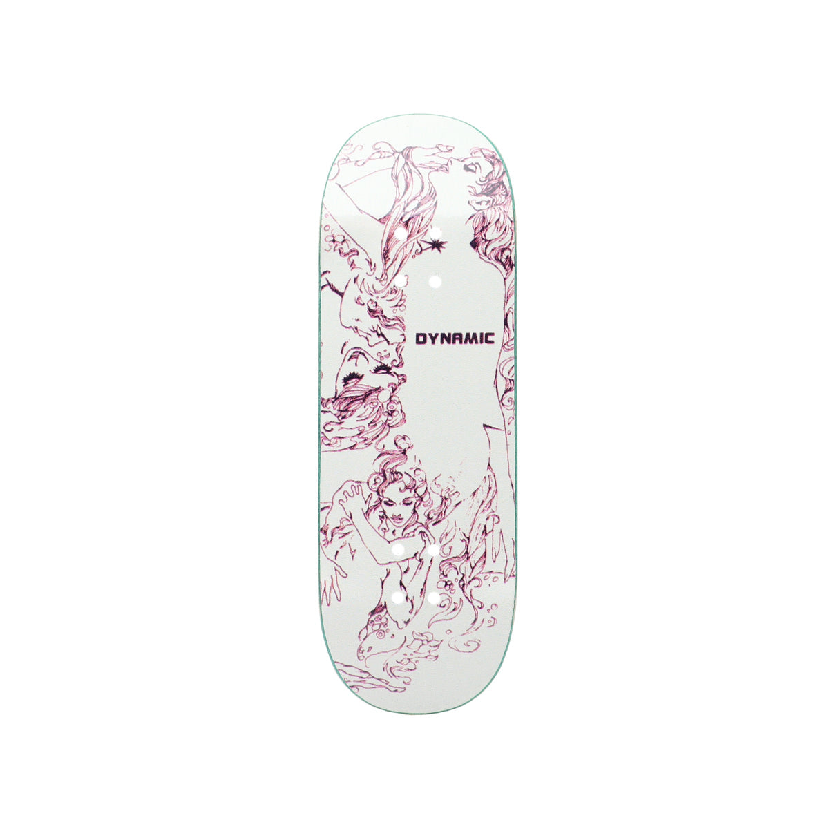 Dynamic Fingerboard Deck "Flowerlife" White