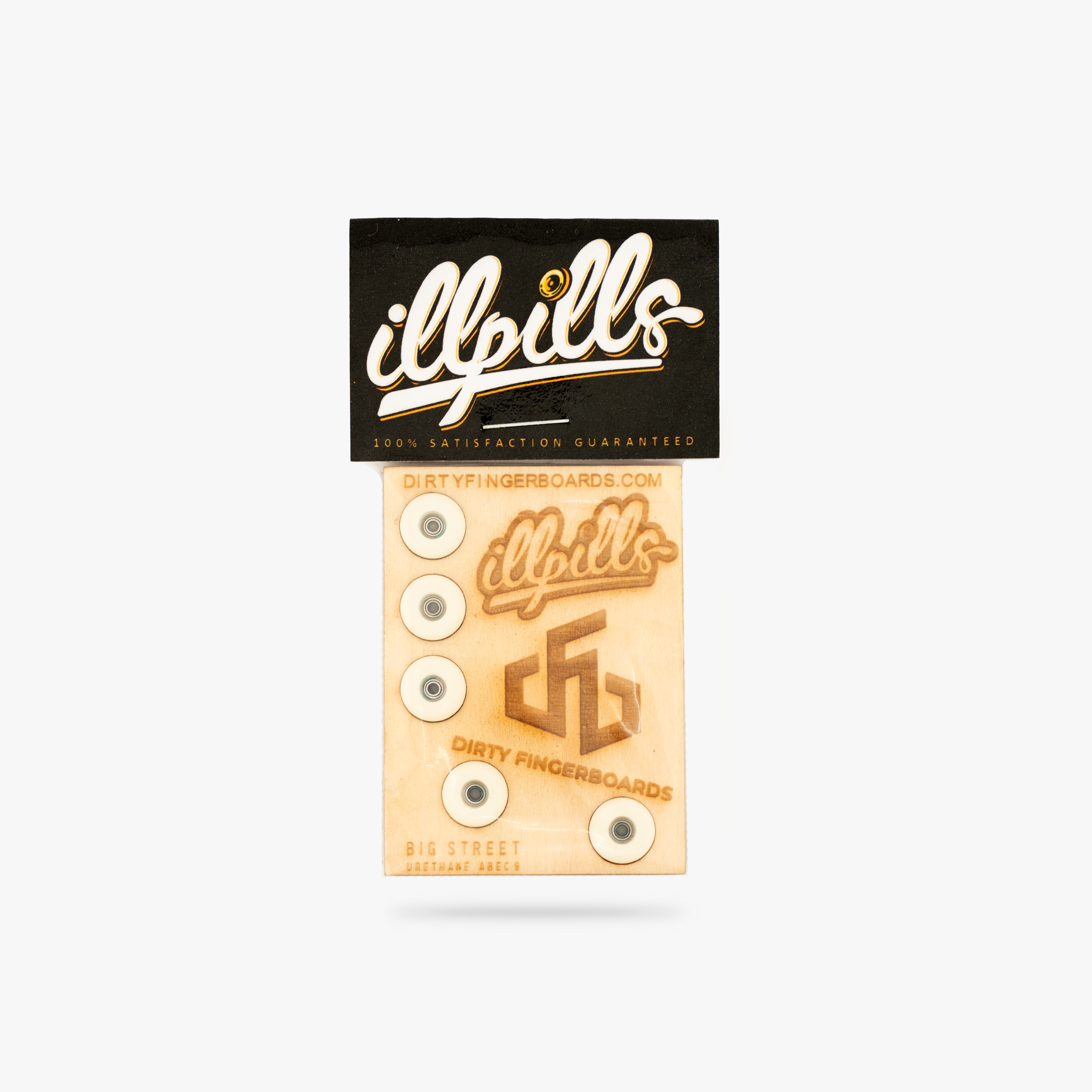 illPills 70D Street Wheels - White
