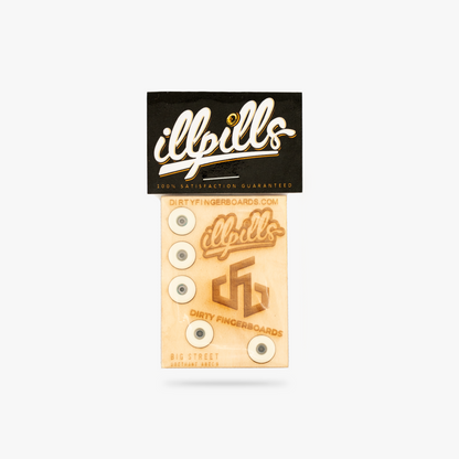 illPills 70D Street Wheels - White