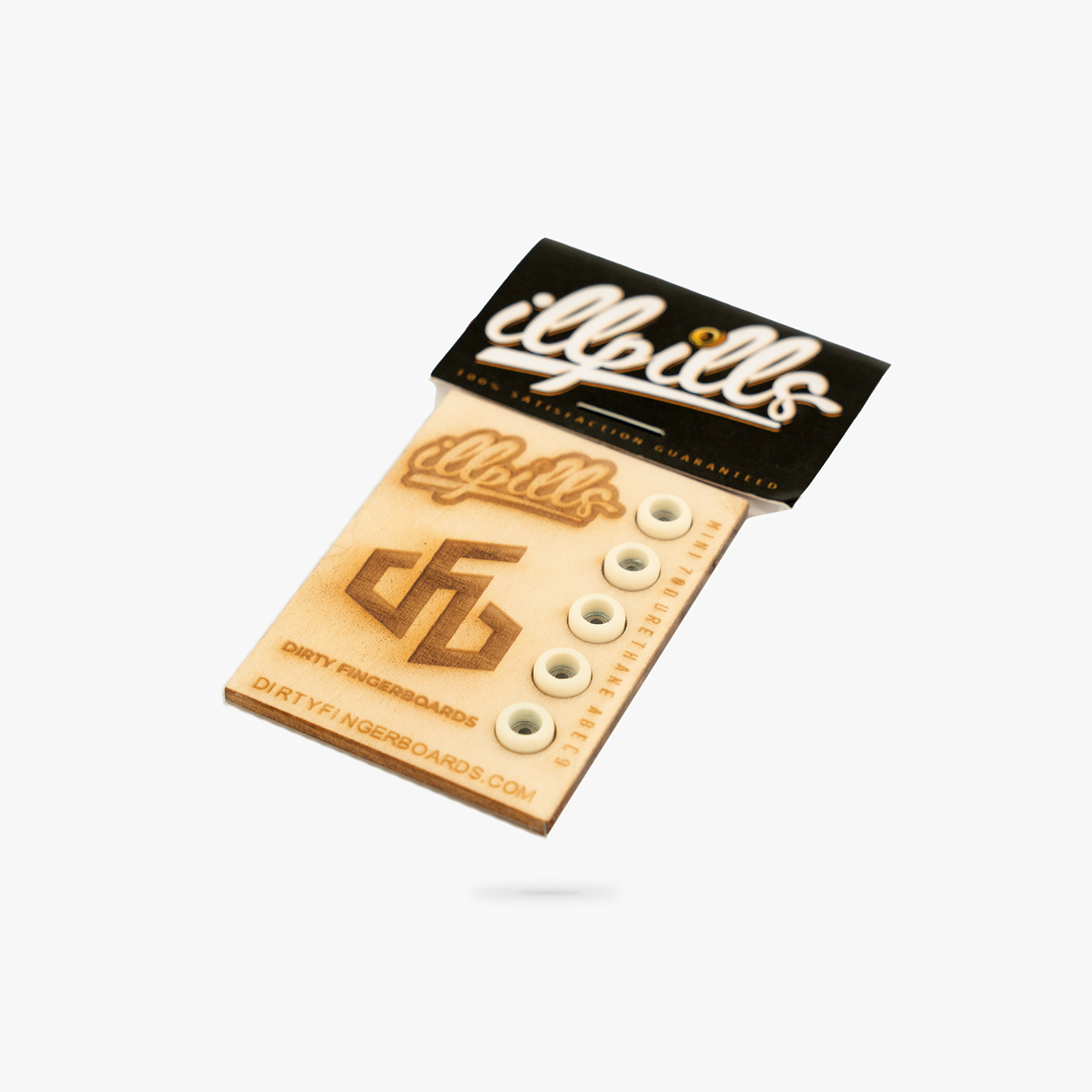 illPills 70D Street Wheels - White