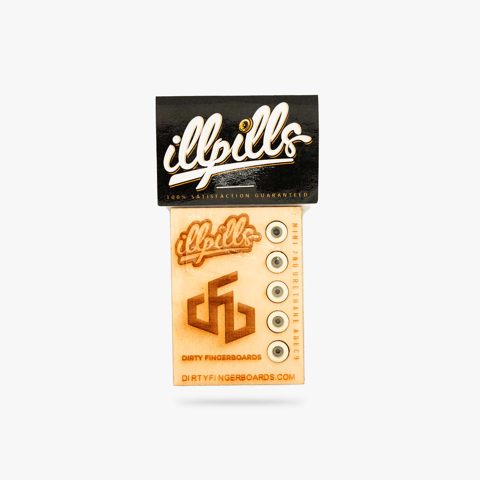 illPills 70D Street Wheels - White