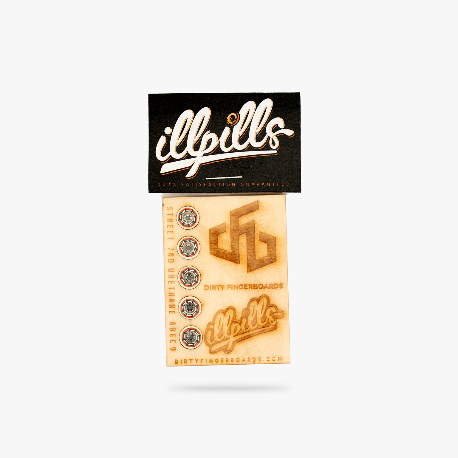 illPills 70D Street Graphic Wheels - "Spider Web"