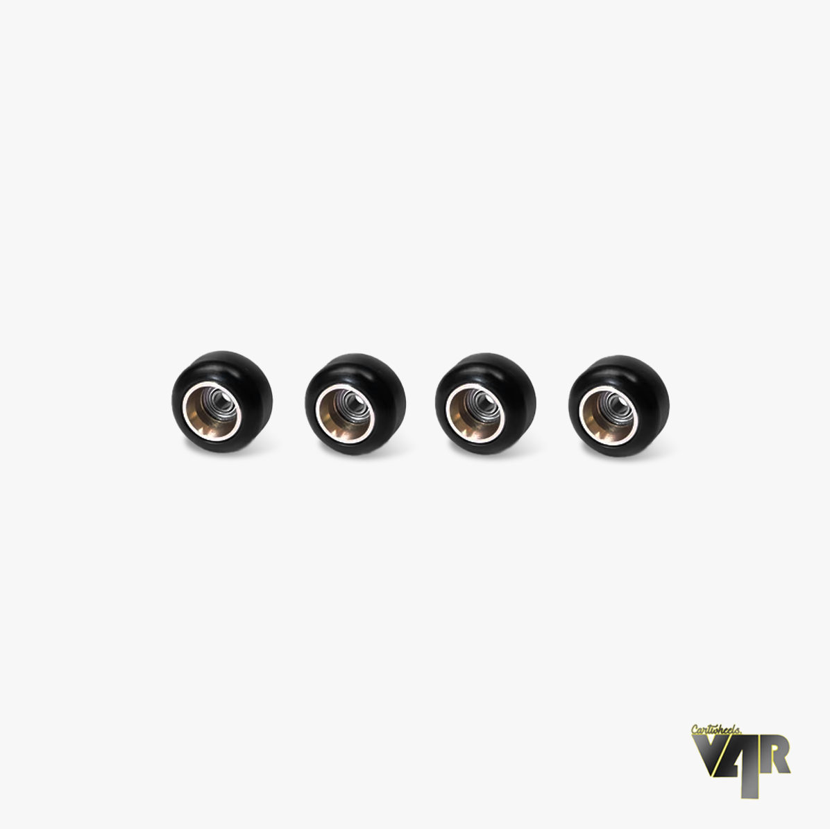 Cartwheels V4R Super - Black with Gold core (8.5mm)