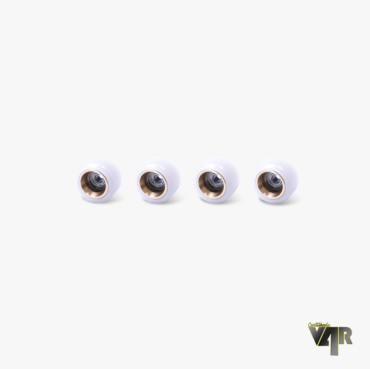 Cartwheels V4R Classic - White with Gold core (7.5mm)